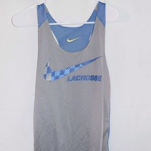 Nike Gray Lacrosse Tank